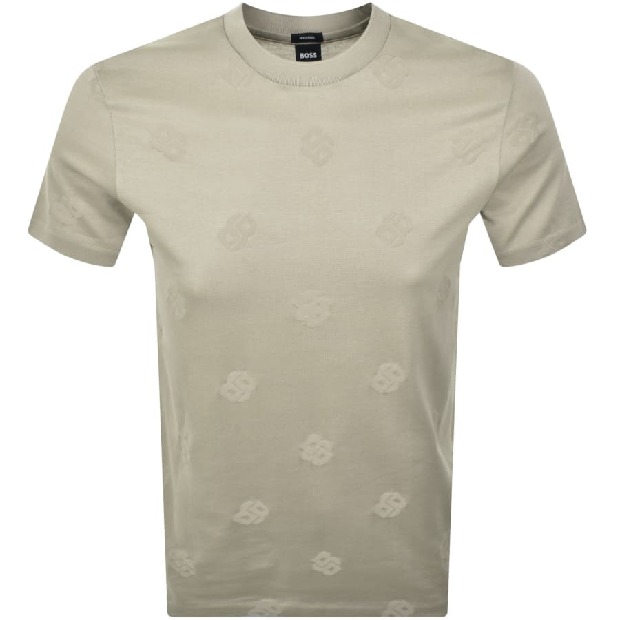 Boss C Thompson 109 Jersey T Shirt Beige male x Large